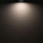Preview: ISOLED LED Möbeleinbaustrahler MiniAMP schwarz, rund, 3W, 120°, 24V DC, warmweiß 3000K, dimmbar