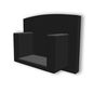 Preview: ISOLED Endkappe EC225 für Profil MAXI-AB V2 schwarz, 1 STK