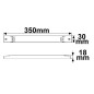Preview: ISOLED LED PWM-Trafo 24V/DC, 0-60W, ultraslim, Push/DALI-2 dimmbar, SELV