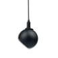 Preview: ISOLED Track48 Hängeleuchte Ball Fokus schwarz, 12W, 60°, 48V DC, 3000K, CRI90, DALI dimmbar