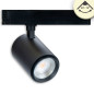 Preview: ISOLED 3-Phasen Schienen-Strahler fokussierbar, 42W, 20°-70°, schwarz matt, 3000K, CRI92, DALI dimmbar