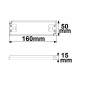 Preview: ISOLED LED Trafo 24V/DC, 0-30W, ultraflach, SELV 116136