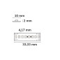 Preview: ISOLED LED HEQ930 Flexband High Bright, 48V DC, 22W, IP20, 3000K, 140lm/W, 5m Rolle, 240 LED/m