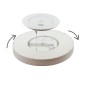 Preview: ISOLED LED Hängeleuchte DN600, weiß, UGR<19 2H, 40W-50W, ColorSwitch 2700-3000-4000K, dimmbar