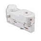 Preview: ISOLED 3-Phasen DALI Schiene Universaladapter, weiß