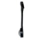 Preview: ISOLED Track48 Leuchte Sunglow flexible schwarz 5,5W, 160°, 48V DC, 2000K