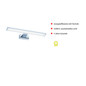 Preview: JUST LIGHT MATTIS LED Spiegelleuchte Neutralweiss 7W chrom 11132-17