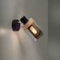 Preview: JUST LIGHT PASQUAL Wand- und Deckenleuchte E27 max.40W schwarz 11311-18