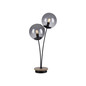 Preview: JUST LIGHT GERDA WIDOW Tischleuchte E14 max.50W 2-fach Holz-natur 11390-79