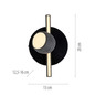 Preview: JUST LIGHT JARIK LED Deckenleuchte Warmweiss 6,1W 2-fach schwarz 11400-18