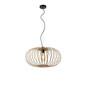 Preview: JUST LIGHT RACOON Pendelleuchte E27 max. 40W Holz-natur 11409-79