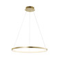Preview: JUST LIGHT CIRCLE LED Pendelleuchte Warmweiss 29W gold 11524-12