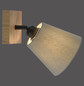 Preview: JUST LIGHT GERDA MICHEL Wand- und Deckenleuchte E27 max. 40W Holz-natur 11581-79