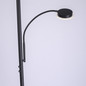 Preview: JUST LIGHT HANS LED Stehleuchte Warmweiss Dimmbar 25,5W 2-fach schwarz 11709-18