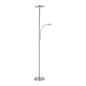 Preview: JUST LIGHT HANS LED Stehleuchte Warmweiss Dimmbar 25,5W 2-fach stahl 11709-55