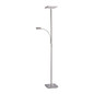 Preview: JUST LIGHT HANS LED Stehleuchte Warmweiss Dimmbar 25,5W 2-fach stahl 11710-55