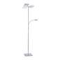 Preview: JUST LIGHT RUBEN LED Stehleuchte Warmweiss Dimmbar 5W 2-fach stahl 11725-55