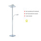 Preview: JUST LIGHT RUBEN LED Stehleuchte Warmweiss Dimmbar 5W 2-fach stahl 11725-55