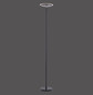 Preview: JUST LIGHT HANS LED Stehleuchte Warmweiss Dimmbar 22W schwarz 11729-18
