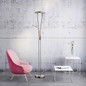 Preview: JUST LIGHT HELIA LED Stehleuchte Warmweiss Dimmbar 20,6W 2-fach stahl 11778-55