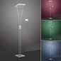 Preview: JUST LIGHT HELIA LED Stehleuchte CCT Dimmbar 20W 2-fach stahl 11780-55
