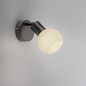 Preview: JUST LIGHT LOKI Wand- und Deckenleuchte E14 Warmweiss max.5W schwarz 12150-18