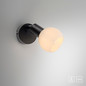 Preview: JUST LIGHT LOKI Wand- und Deckenleuchte E14 Warmweiss max.5W schwarz 12150-18
