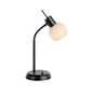Preview: JUST LIGHT LOKI Tischleuchte E14 Warmweiss max.5W schwarz 12156-18