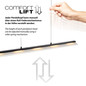 Preview: JUST LIGHT NELE LED Pendelleuchte Warmweiss Dimmbar 21W schwarz 12288-18