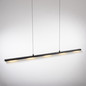 Preview: JUST LIGHT NELE LED Pendelleuchte Warmweiss Dimmbar 21W schwarz 12288-18