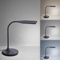 Preview: JUST LIGHT RAFAEL LED Tischleuchte CCT Dimmbar 5W schwarz 13061-18