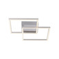 Preview: JUST LIGHT IVEN LED Deckenleuchte Warmweiss 14W 2-fach stahl 14002-55