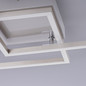 Preview: JUST LIGHT IVEN LED Deckenleuchte Warmweiss 14W 2-fach stahl 14002-55
