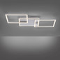 Preview: JUST LIGHT IVEN LED Deckenleuchte Warmweiss 21W 3-fach stahl 14003-55