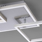 Preview: JUST LIGHT IVEN LED Deckenleuchte Warmweiss 21W 3-fach stahl 14003-55