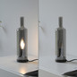 Preview: JUST LIGHT BOTTLE Tischleuchte E14 max. 25W rauchfarben 14006-25