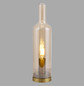 Preview: JUST LIGHT BOTTLE Tischleuchte E14 max. 25W amber 14006-27
