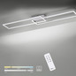 Preview: JUST LIGHT IVEN LED Deckenleuchte CCT Dimmbar 40W 2-fach stahl 14019-55