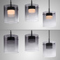 Preview: JUST LIGHT ELIO LED Pendelleuchte Warmweiss Dimmbar 22,5W 3-fach schwarz 14043-18