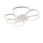 Preview: JUST LIGHT PEBBLES LED Deckenleuchte Warmweiss Dimmbar 54W weiss 14046-16