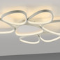 Preview: JUST LIGHT PEBBLES LED Deckenleuchte Warmweiss Dimmbar 54W weiss 14046-16