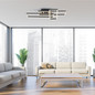 Preview: JUST LIGHT AKUSTIKA LED Deckenleuchte Warmweiss 20,5W Holz-natur 14051-79