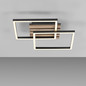 Preview: JUST LIGHT AKUSTIKA LED Deckenleuchte Warmweiss 15W Holz-natur 14053-79