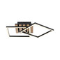 Preview: JUST LIGHT AKUSTIKA LED Deckenleuchte Warmweiss 15W Holz-natur 14053-79