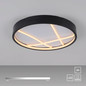 Preview: JUST LIGHT MIKADO LED Deckenleuchte Warmweiss Dimmbar 33W schwarz 14091-18