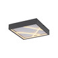 Preview: JUST LIGHT MIKADO LED Deckenleuchte Warmweiss Dimmbar 28W schwarz 14092-18