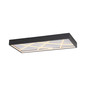 Preview: JUST LIGHT MIKADO LED Deckenleuchte Warmweiss Dimmbar 42W schwarz 14094-18