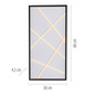 Preview: JUST LIGHT MIKADO LED Deckenleuchte Warmweiss Dimmbar 42W schwarz 14094-18