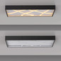 Preview: JUST LIGHT MIKADO LED Deckenleuchte Warmweiss Dimmbar 42W schwarz 14094-18