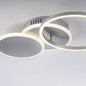 Preview: JUST LIGHT SEVENT LED Deckenleuchte Warmweiss 25,5W stahl 14116-55